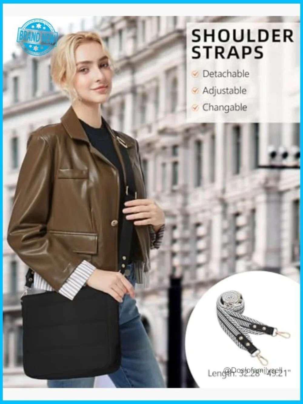 Puffer Quilted Crossbody Hobo Bag with Detachable Straps and Coin Wallet